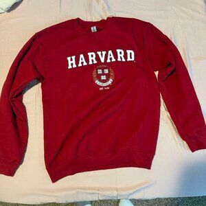 Harvard University Gildan Crewneck Sweatshirt, Small